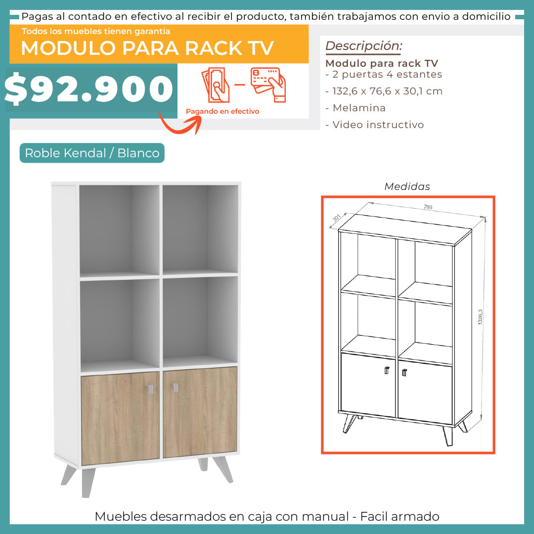 2 MODULARES ESCANDINAVOS