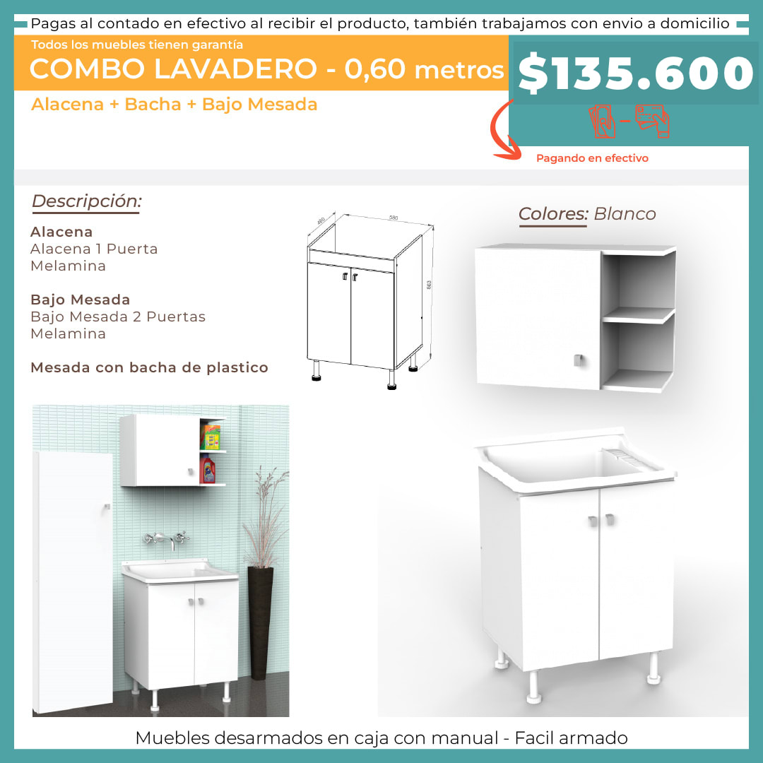 COMBO LAVADERO 0,60