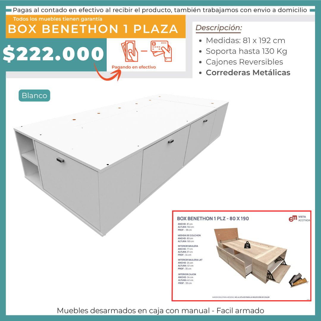 BOX BENETHON 1 PLAZA