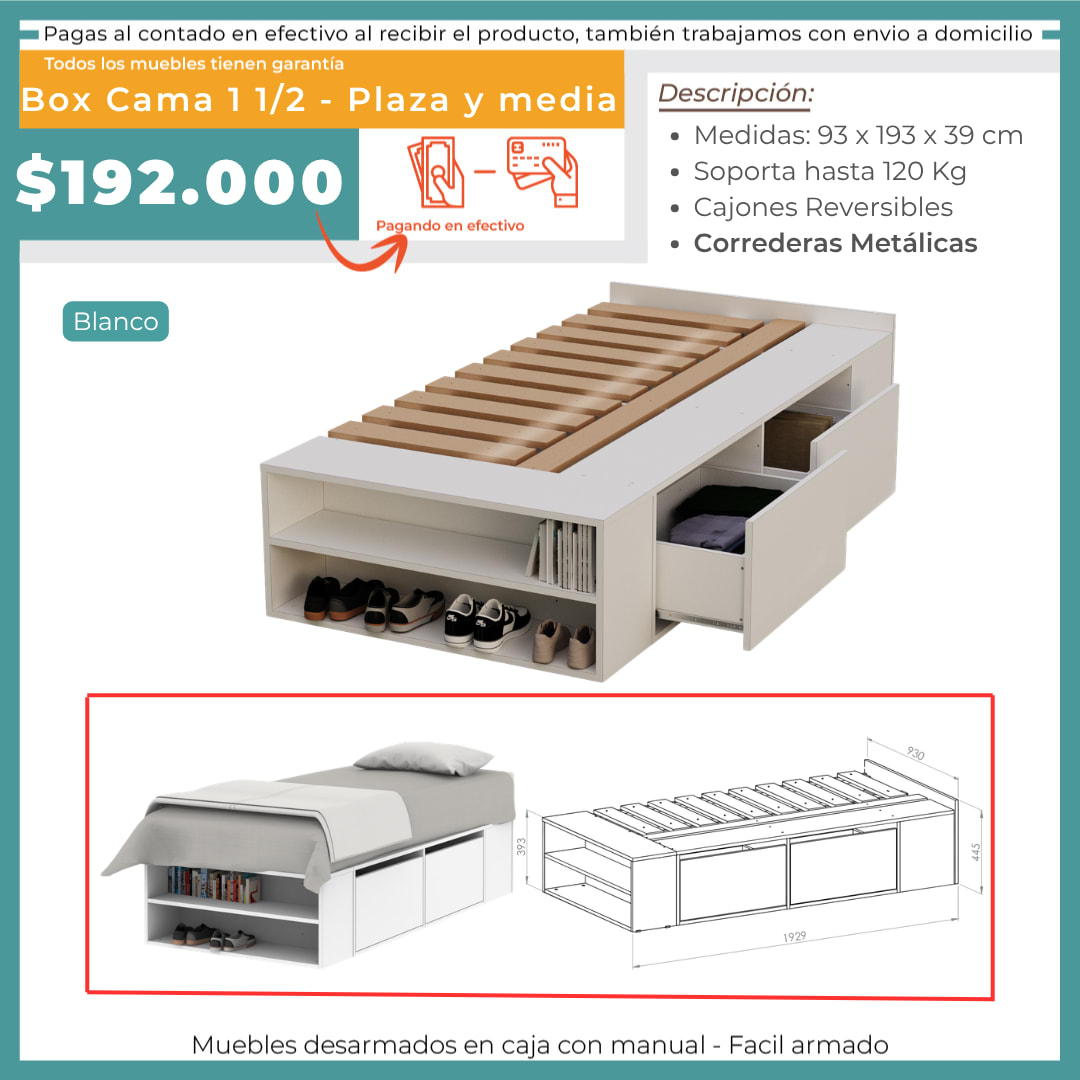 BOX 1 1/2 - PLAZA Y MEDIA