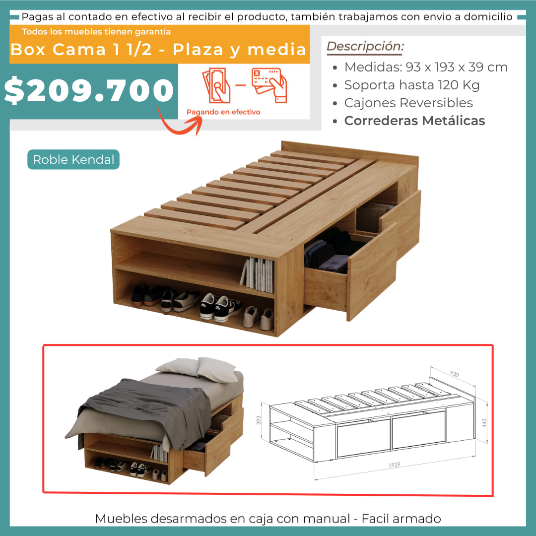 BOX 1 1/2 - PLAZA Y MEDIA 2
