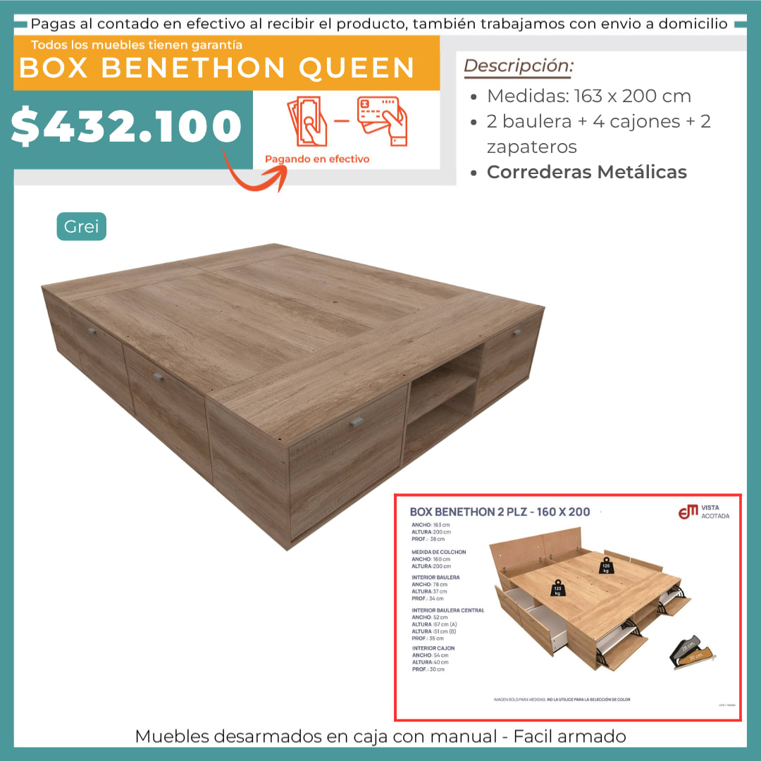 BOX BENETHON QUEEN 4