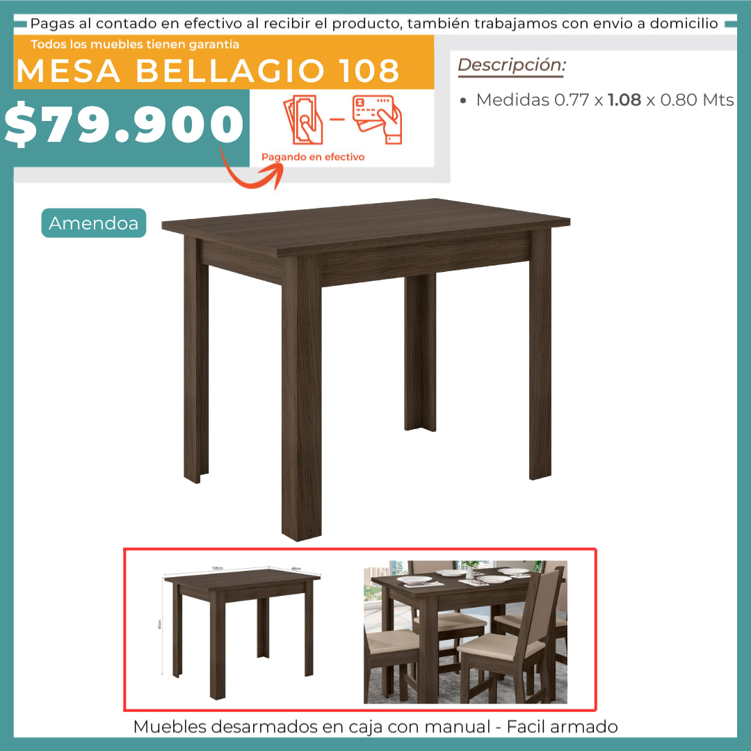 MESA BELLAGIO 108