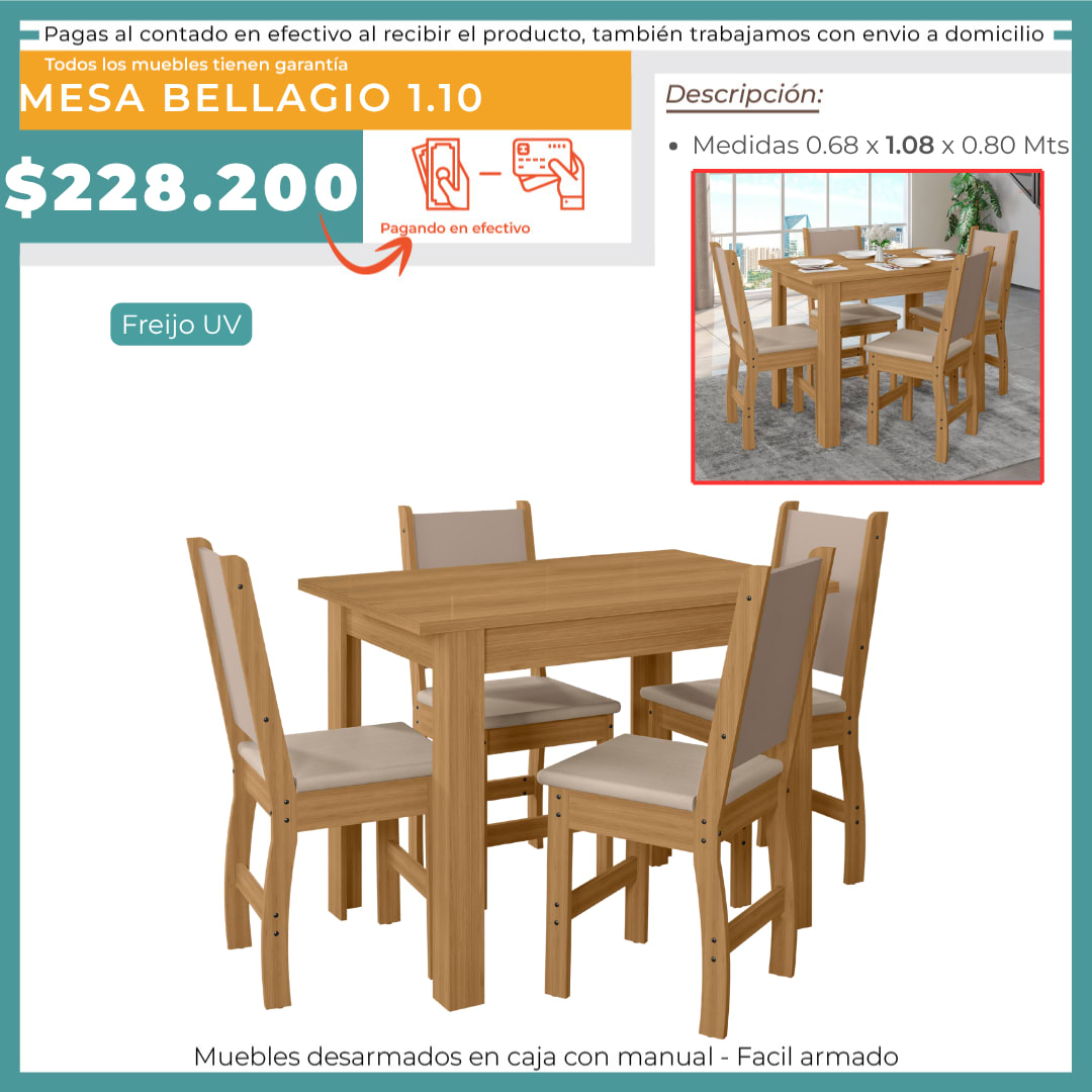 COMEDOR BELLAGIO 110 2