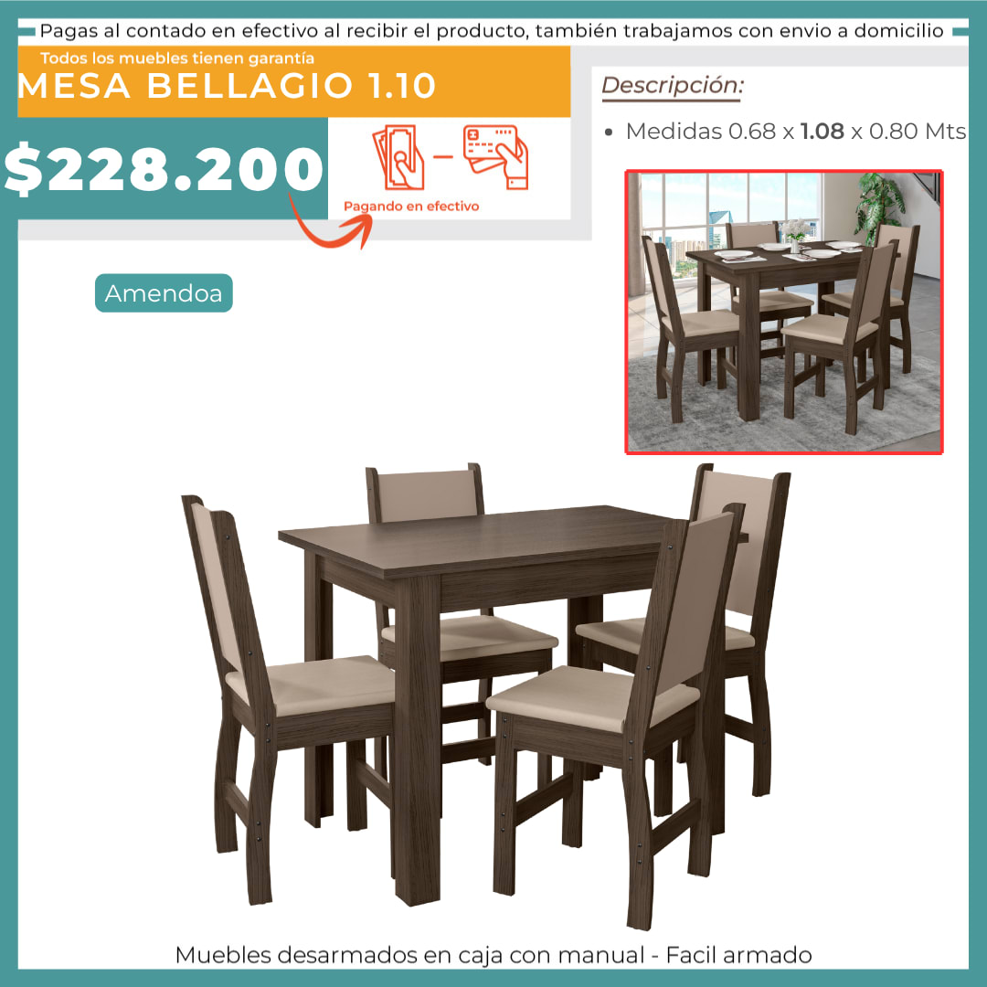 COMEDOR BELLAGIO 110 4