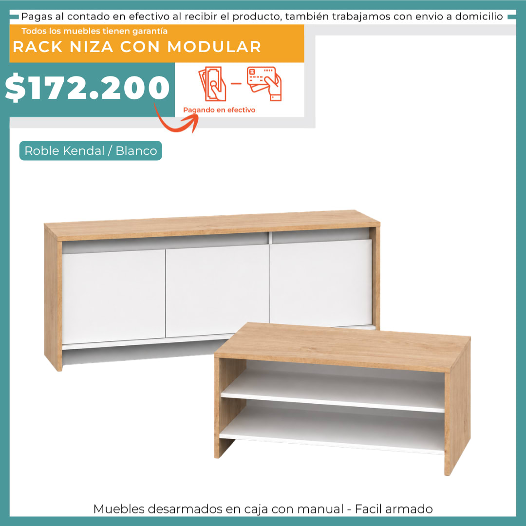 RACK NIZA + MESA RATONA 2