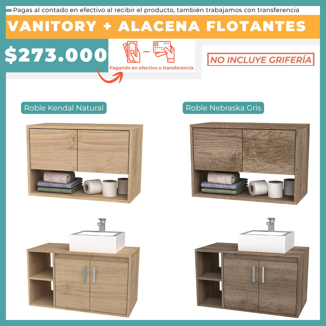 VANITORY 0.8 + ALACENA
