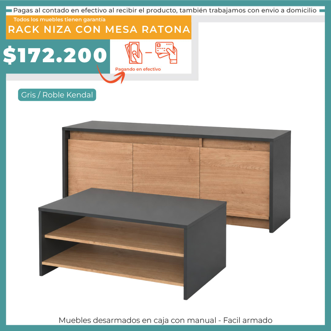 RACK NIZA + MESA RATONA
