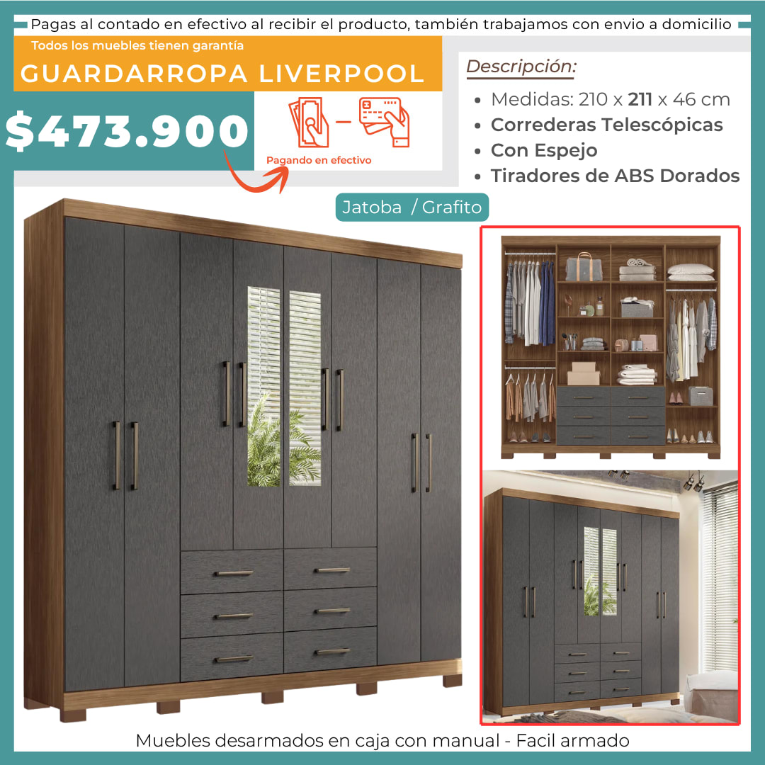 GUARDARROPA LIVERPOOL