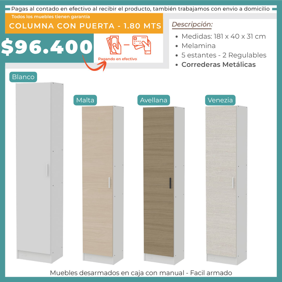 DESPENSERO 1,8 1 PUERTA