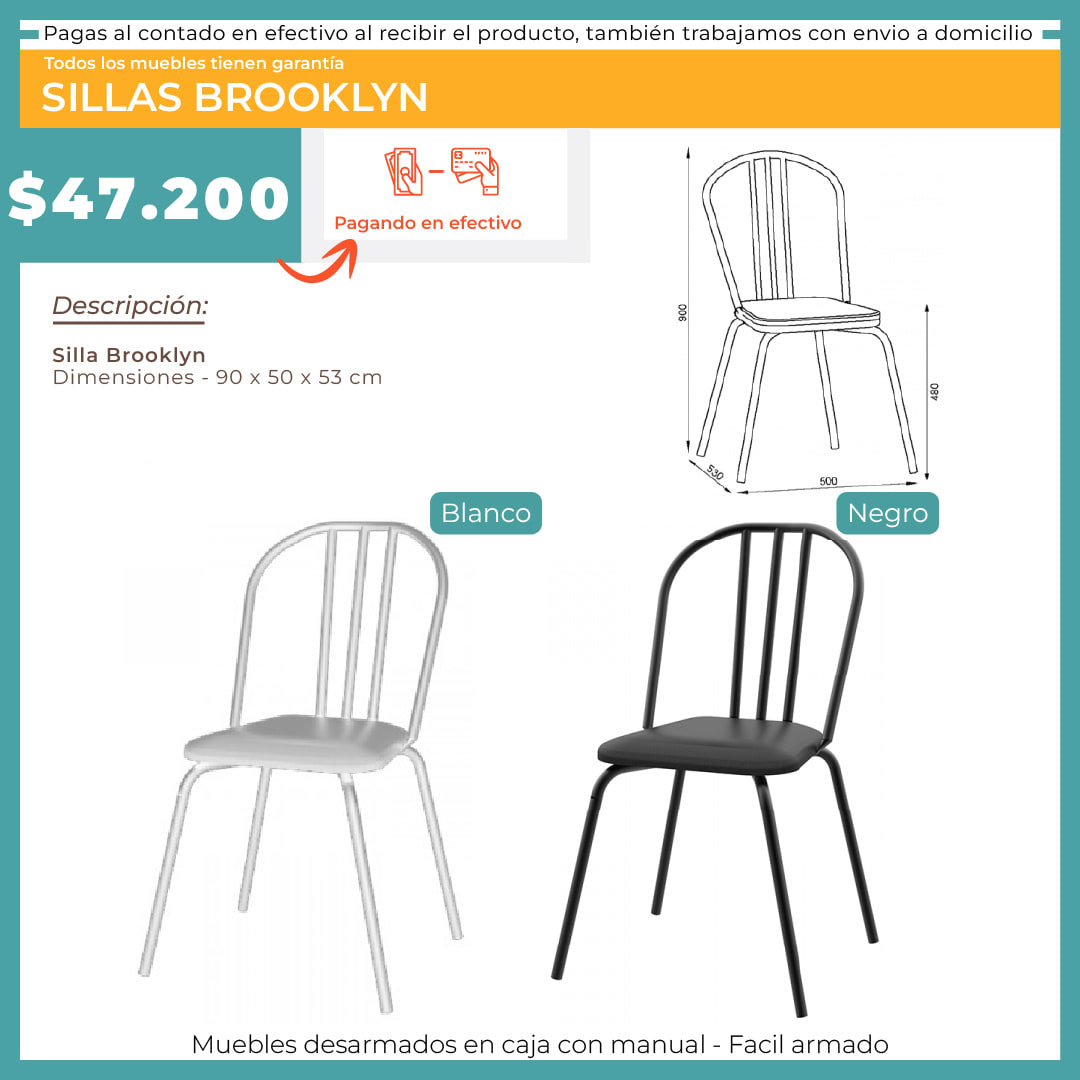 SILLAS BROOKLYN
