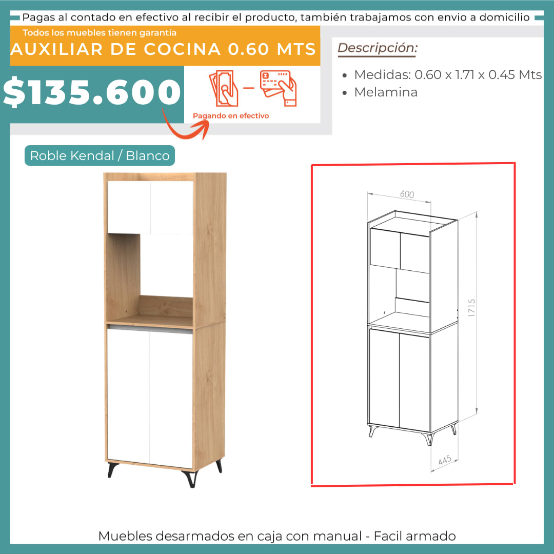 AUXILIAR DE COCINA 0.60