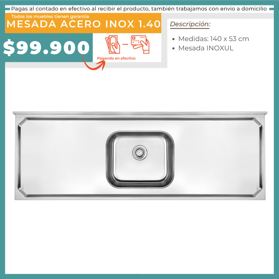 MESADA CENTRAL 1.40