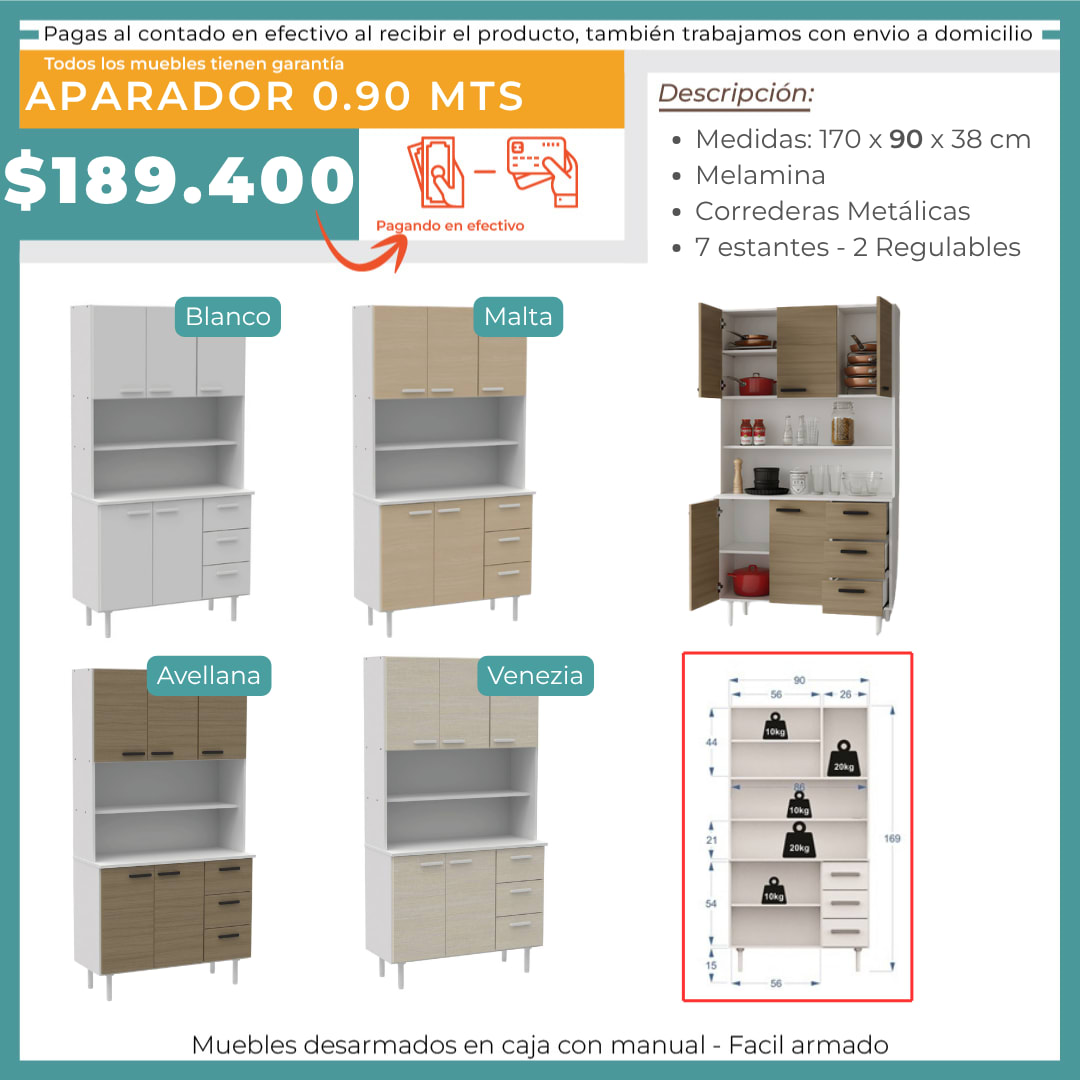 APARADOR 090 MTS