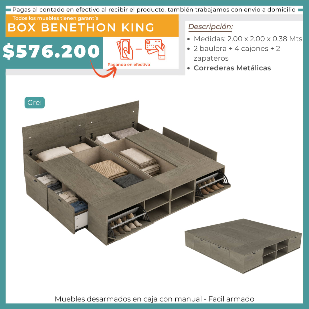 BOX BENETHON KING 3