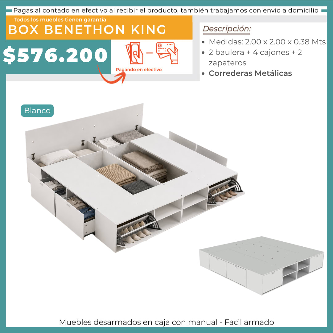 BOX BENETHON KING 4