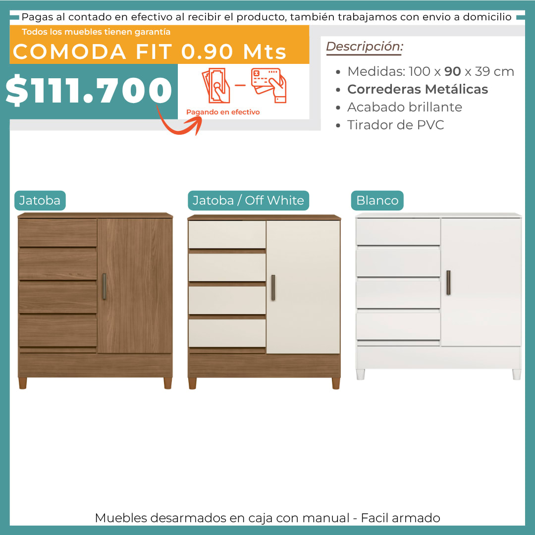 COMODA FIT 0.90 MTS