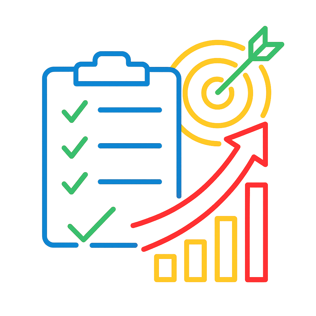 Continuous improvement icon