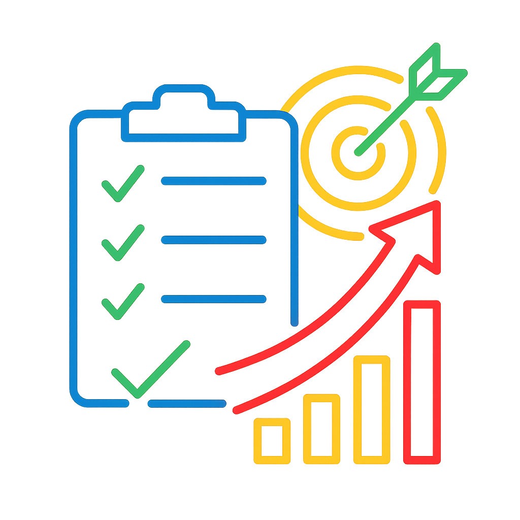 Continuous improvement icon