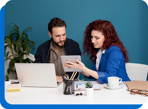 Team members group photo