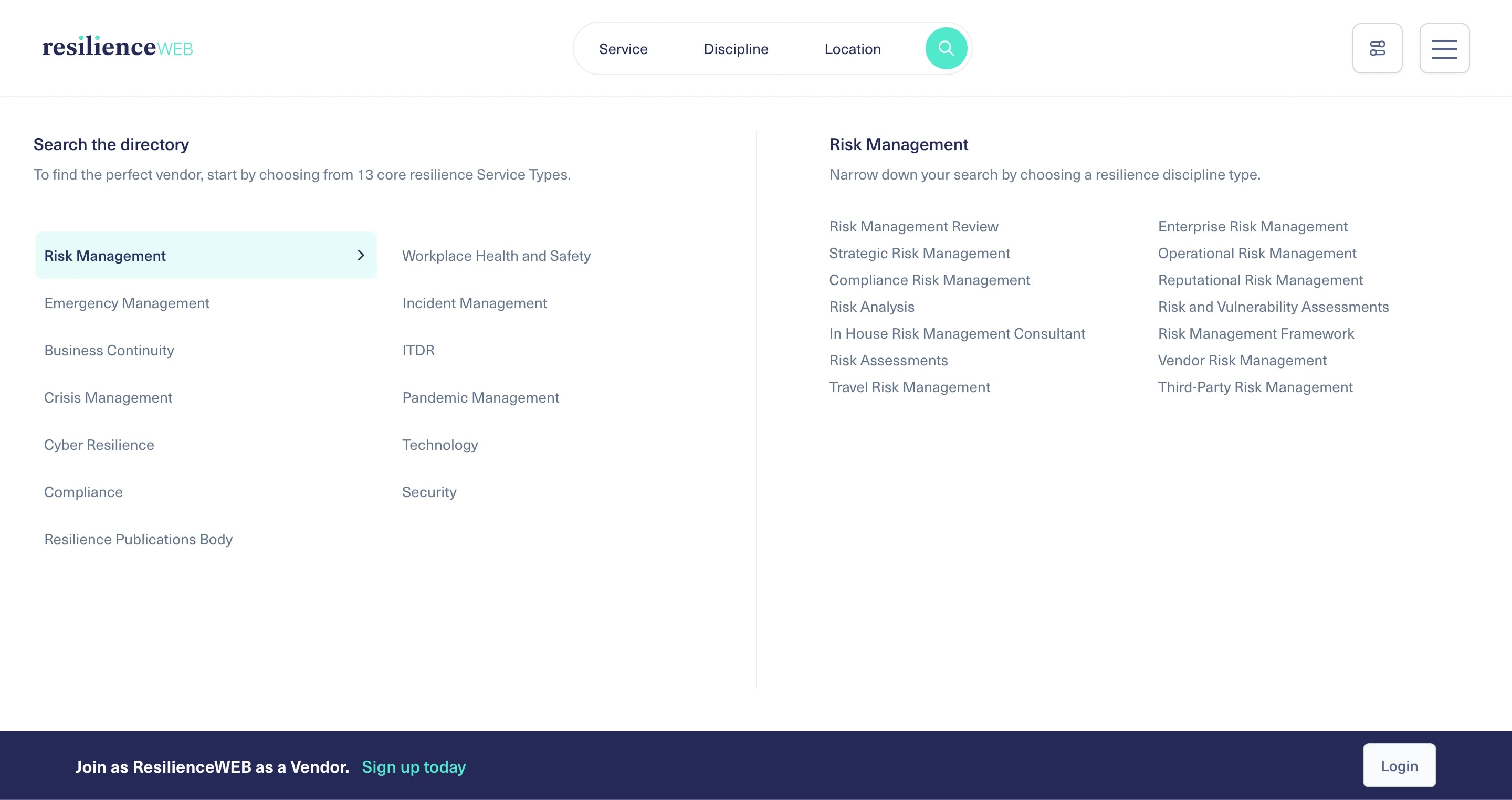 Resilience Web