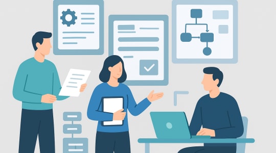 Delivery card for Handover & Enablement