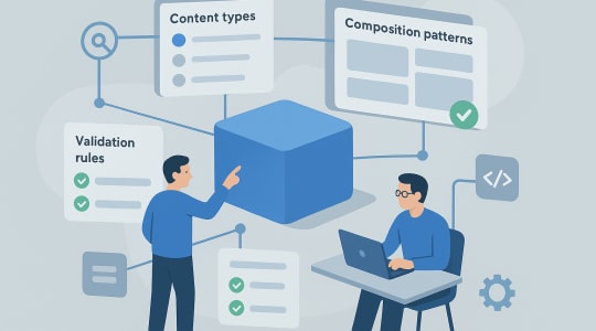 Delivery card for Content Model Design