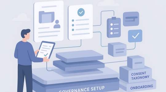Delivery card for Governance Setup