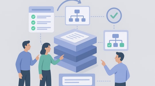 Delivery card for Continuous Improvement Transition