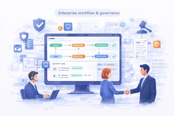 Feature: Enterprise workflow & governance