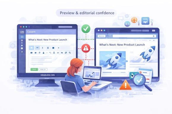 Feature: Preview & editorial confidence