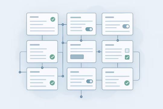Outcome illustration for Consistent UI Across Content-Heavy Pages