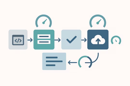 Outcome illustration for Lower Release Risk Through CI-Friendly Automation