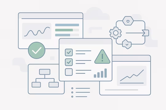 Outcome illustration for Lower Operational Risk Through Validation and Monitoring