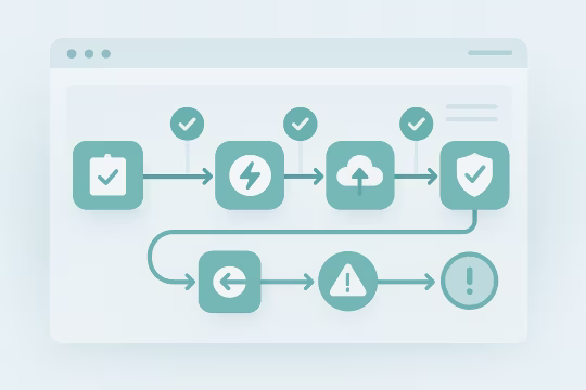 Outcome illustration for Faster, Safer Releases Through Standardized CI/CD