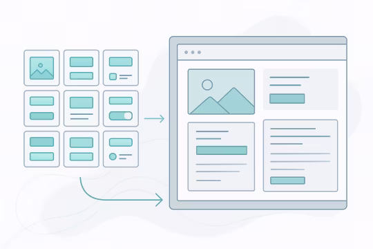 Outcome illustration for Faster UI Delivery Through Component Reuse