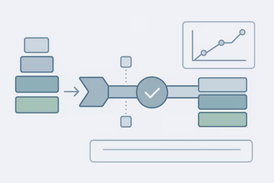 Outcome illustration for Modernized and Stable Content Migration