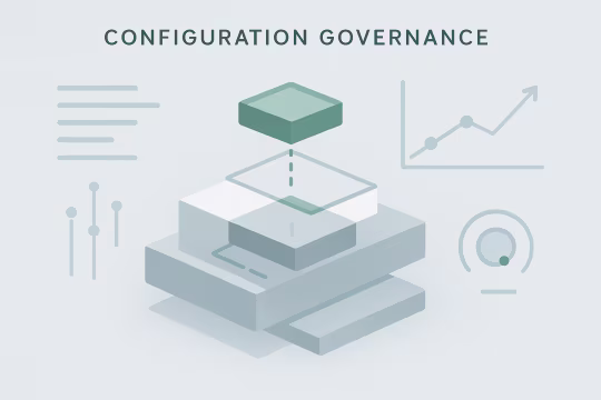 Outcome illustration for Safer Releases Through Granular Configuration Governance