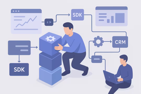 Delivery card for Tracking & Data Layer Implementation