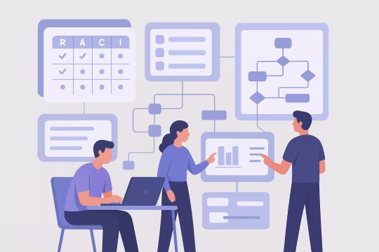 Delivery card for Governance and Operating Model