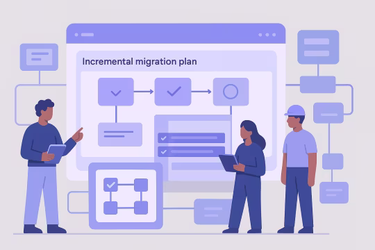 Delivery card for Roadmap and Migration Plan