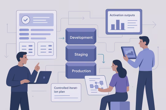 Delivery card for Pilot and Rollout