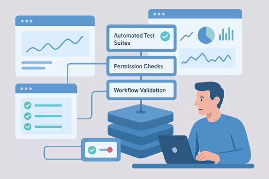 Delivery card for Testing and Validation