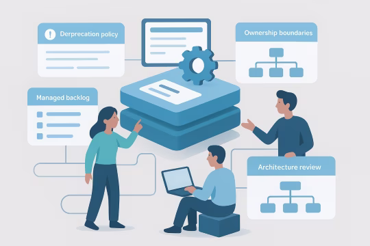 Delivery card for Governance and Evolution