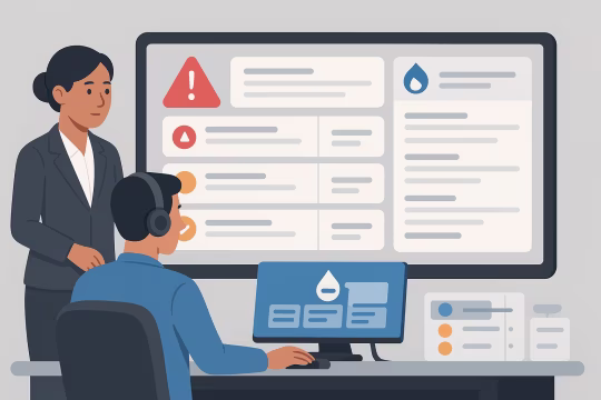 Delivery card for Immediate Intake