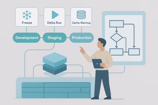 Delivery card for Cutover Rehearsal