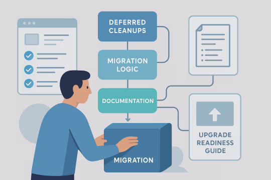 Delivery card for Stabilization and Handover