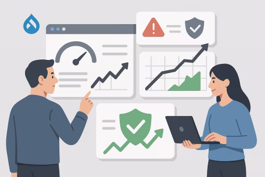 Delivery card for Performance & Security Findings