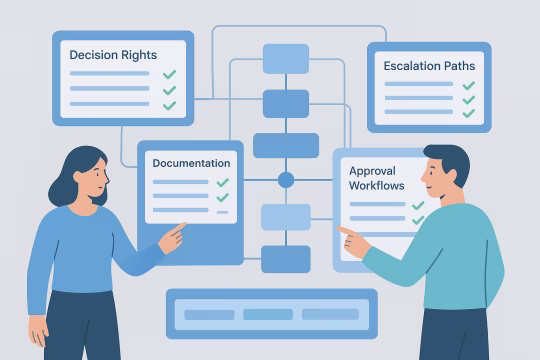 Delivery card for Governance Setup