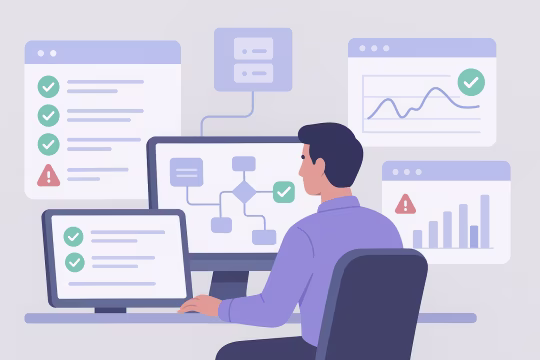 Delivery card for Quality Assurance